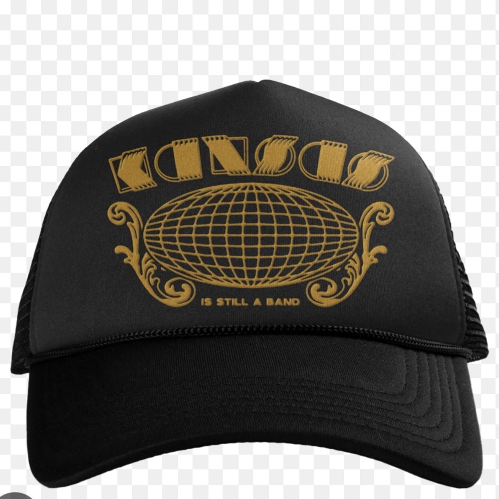 Black and Gold Trucker Hat
